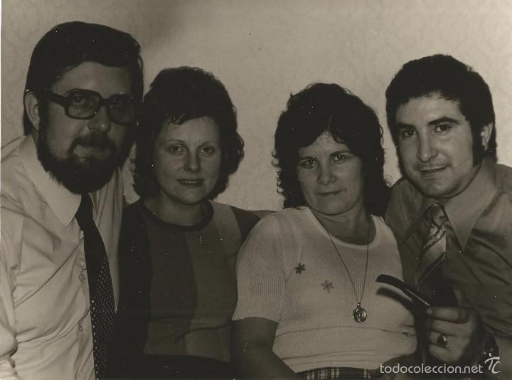 Fotografia antica: == S181 - FOTOGRAFIA - CUATRO AMIGOS - 24 X 18 CM.