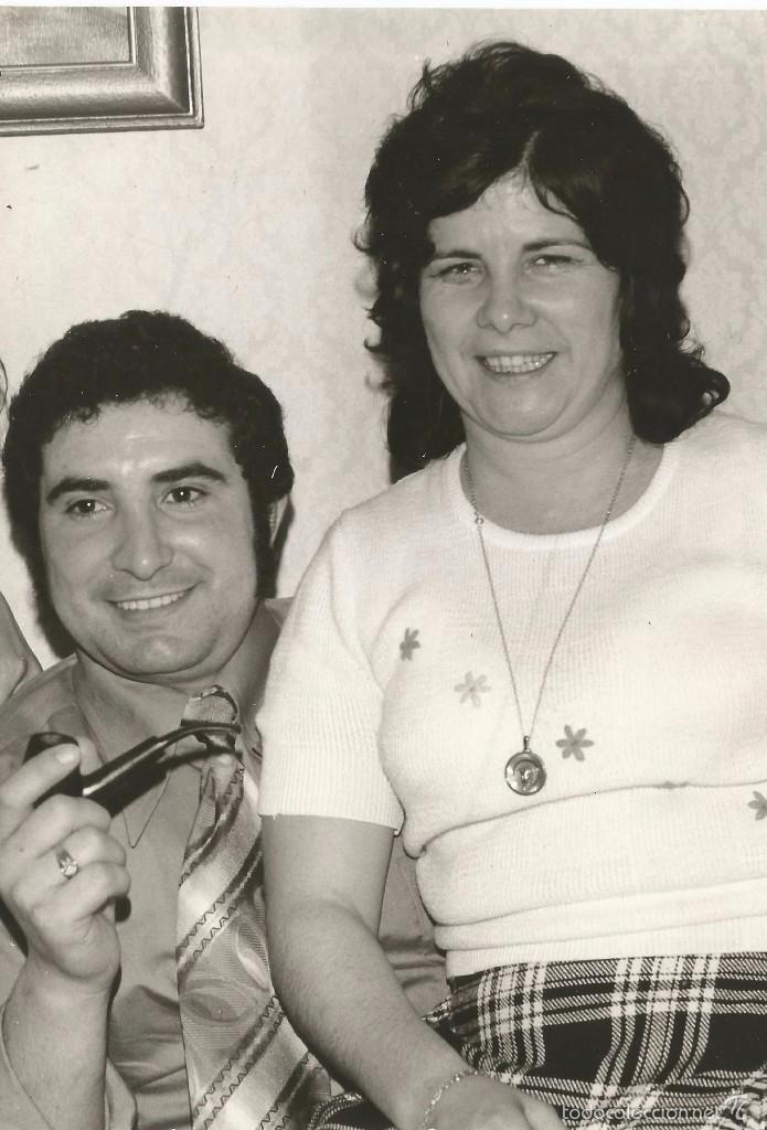 Fotografia antica: ** LL133 - FOTOGRAFIA - PAREJA - 18 X 12,5 CM.