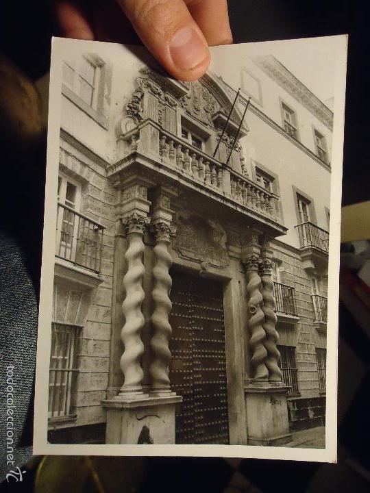 Alte Fotografie: ANTIGUA FOTOGRAFIA DE LA CIUDAD DE CADIZ -