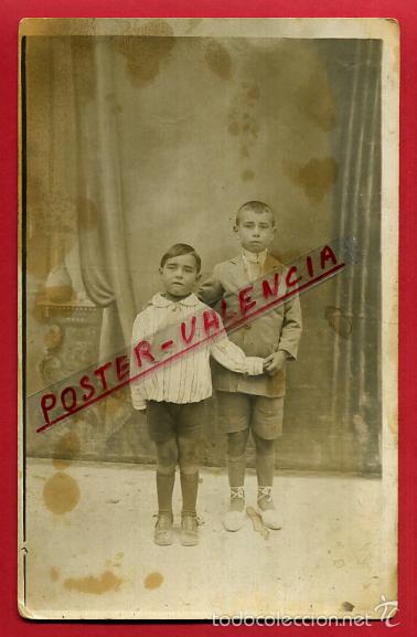 Fotografia antiga: FOTOGRAFIA ANTIGUA , FOTO MINUTERO , TARJETA POSTAL , ORIGINAL , MN47
