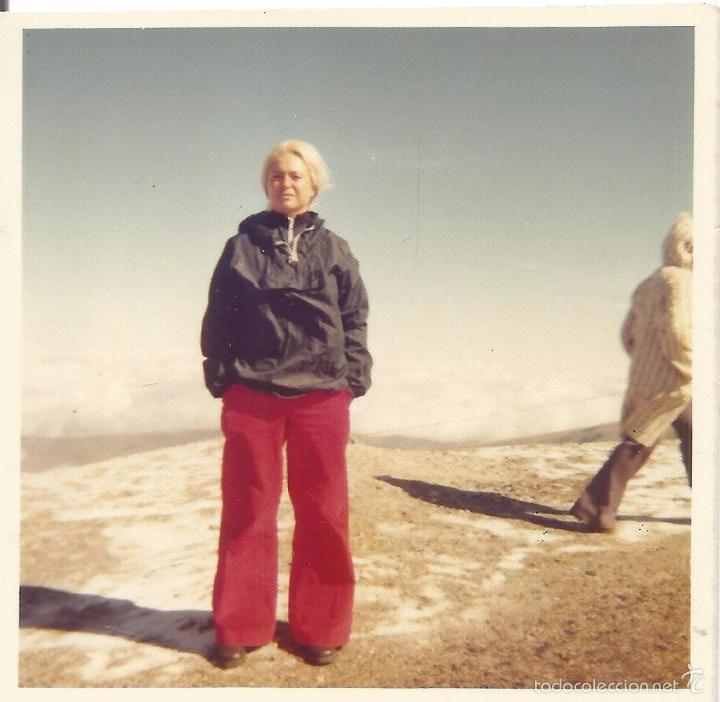 Fotografia antica: **J624 - FOTOGRAFIA - SE&Ntilde;ORA EN SIERRA NEVADA