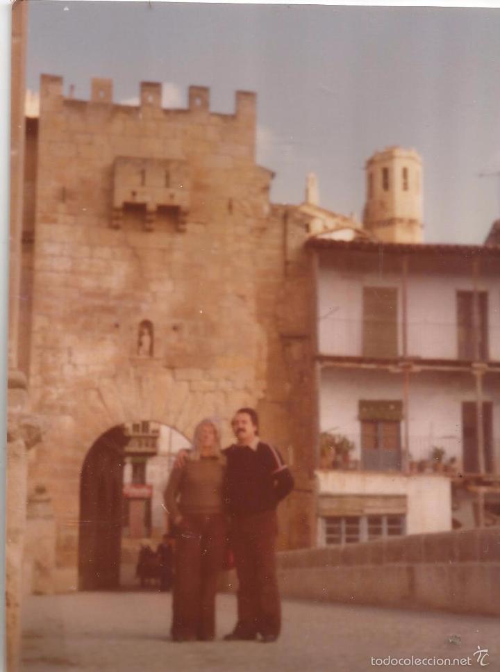 Alte Fotografie: *** QZ134 - FOTOGRAFIA - PAREJA EN BONITO PAISAJE
