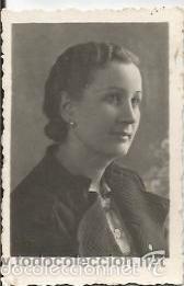 Fotografia antica: *** D11 - 85 - FOTOGRAFIA PEQUE&Ntilde;O FORMATO - BELLA SE&Ntilde;ORITA - 6,5 X 4,2 CM.