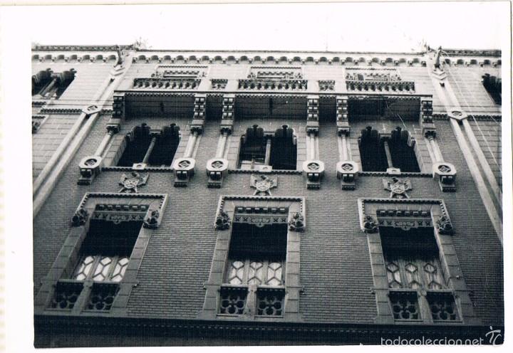 Fotograf&iacute;a antigua: VALENCIA. EDIFICIO MODERNISTA - Foto 1