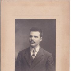 Fotografia antica: F- 2686. FOTOGRAFIA DE ESTUDIO, RETRATO CABALLERO. A. MEYER, LAUFEN. 1911.. Lote 59480387