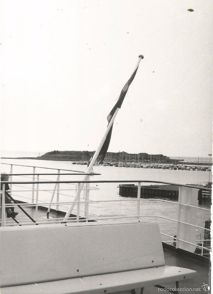 Fotografia antica: *** H591 - FOTOGRAFIA - PAISAJE DESDE UN BARCO