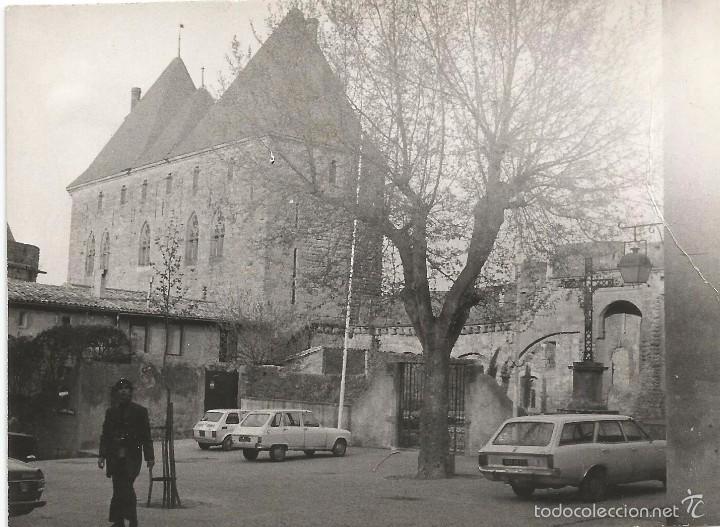 Fotografia antica: *** H548 - FOTOGRAFIA - PAISAJE CON COCHES APARCADOS