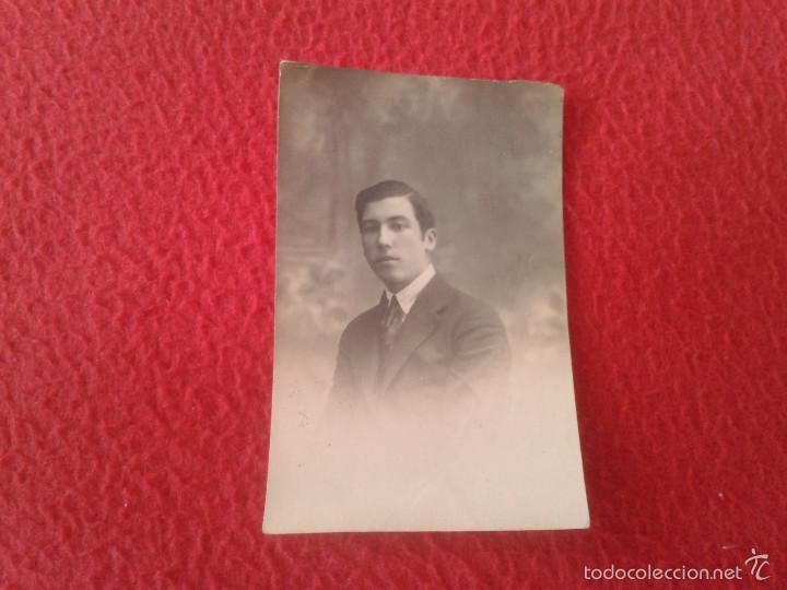 Alte Fotografie: ANTIGUA OLD FOTO FOTOGRAFIA PHOTO HOMBRE JOVEN BARON SE&Ntilde;OR MAN IDEAL COLECCION. VER DESCRIPCION