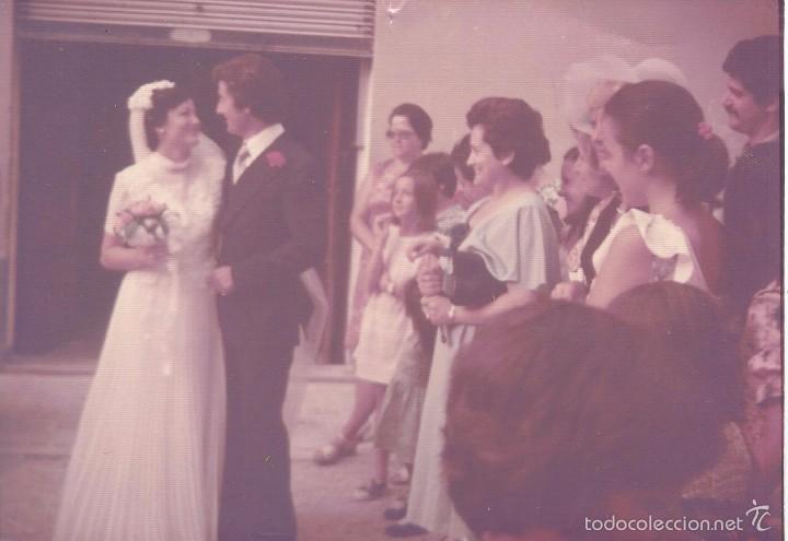 Fotografia antica: :::: H534 - FOTOGRAFIA - PAREJA DE NOVIOS CON SUS INVITADOS