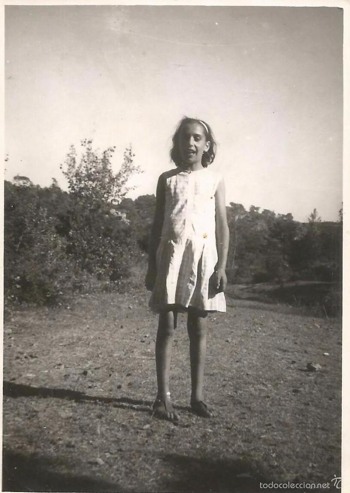 Fotografia antica: *** H924 - FOTOGRAFIA - JOVENCITA EN EL CAMPO