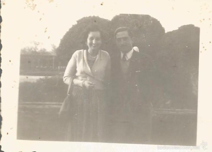 Antique Photography: ** FP265 - FOTOGRAFIA PEQUE&Ntilde;O FORMATO - PAREJA - 6,5 X 5 CM.