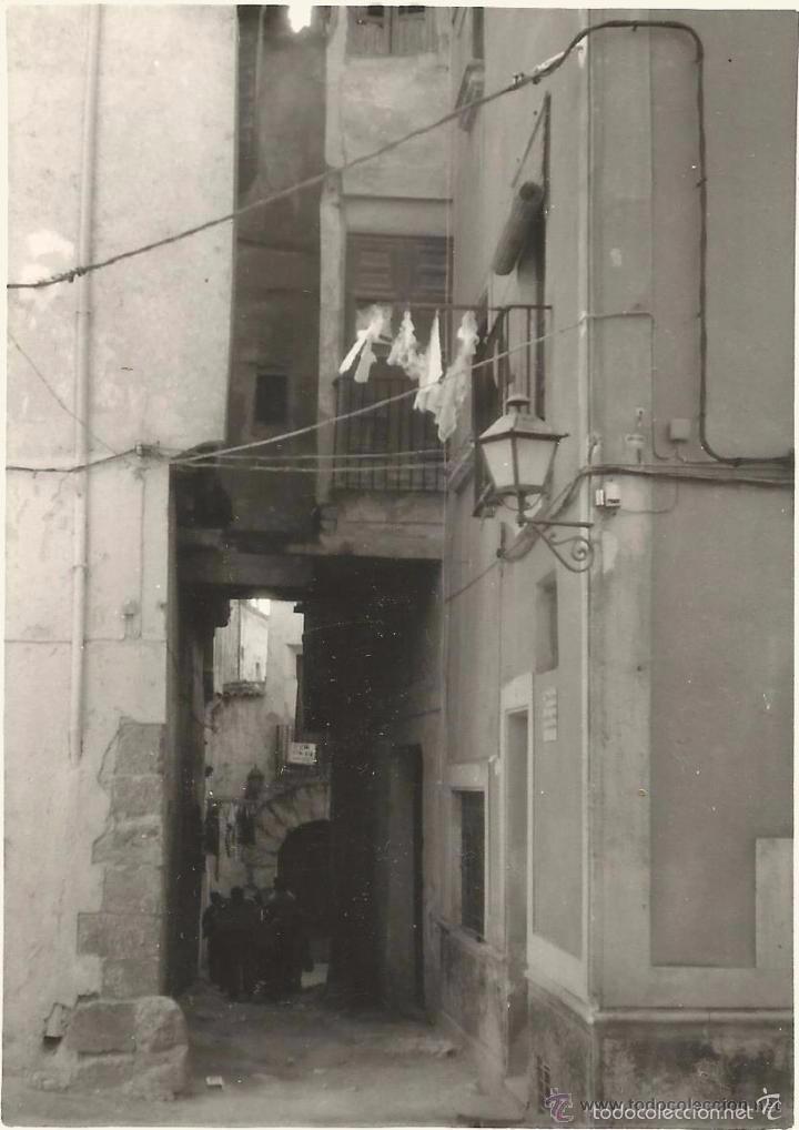 Fotografia antica: *** CU1007 - FOTOGRAFIA - PAISAJE - CALLE TIPICA
