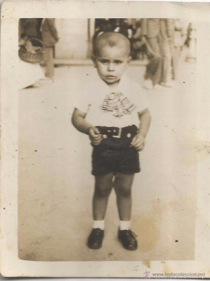 Fotografia antiga: ** S519 - FOTOGRAFIA - BONITO NI&Ntilde;ITO