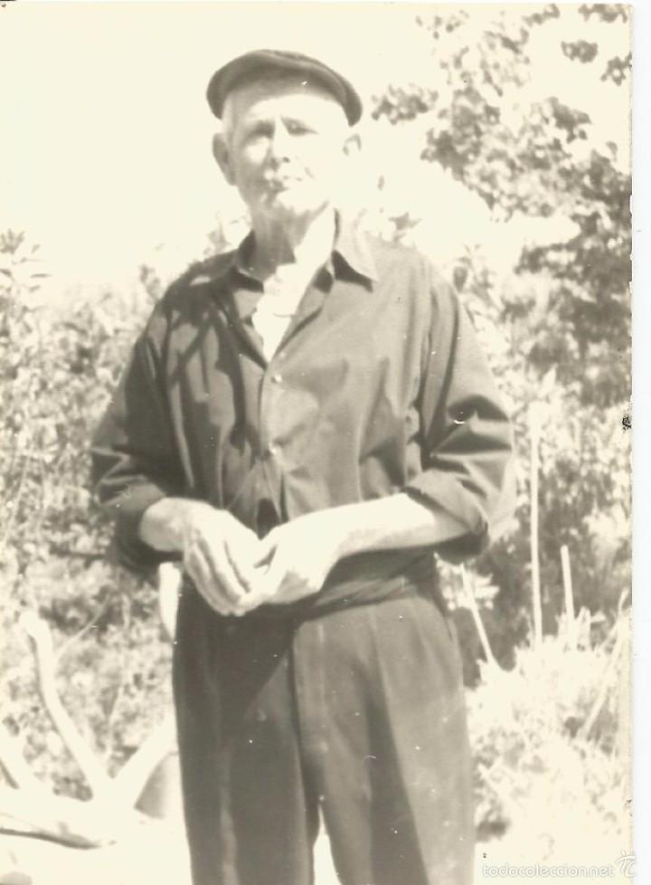 Fotografia antiga: *** M704 - FOTOGRAFIA - ANCIANO SE&Ntilde;OR