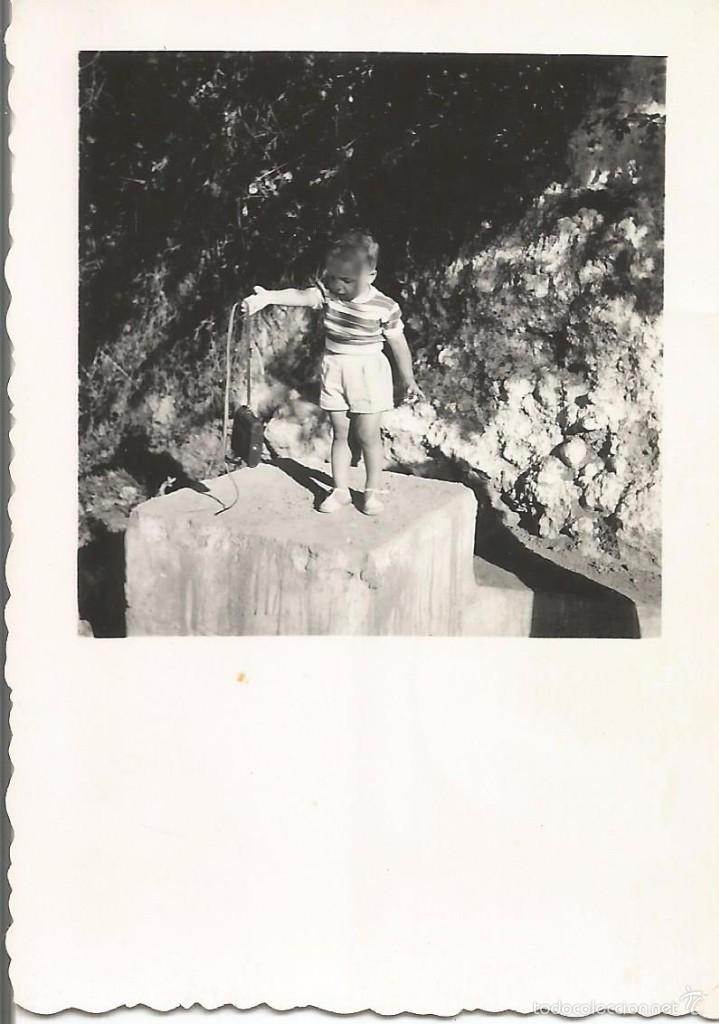 Fotografia antiga: ** S527 - FOTOGRAFIA - BONITO NI&Ntilde;ITO