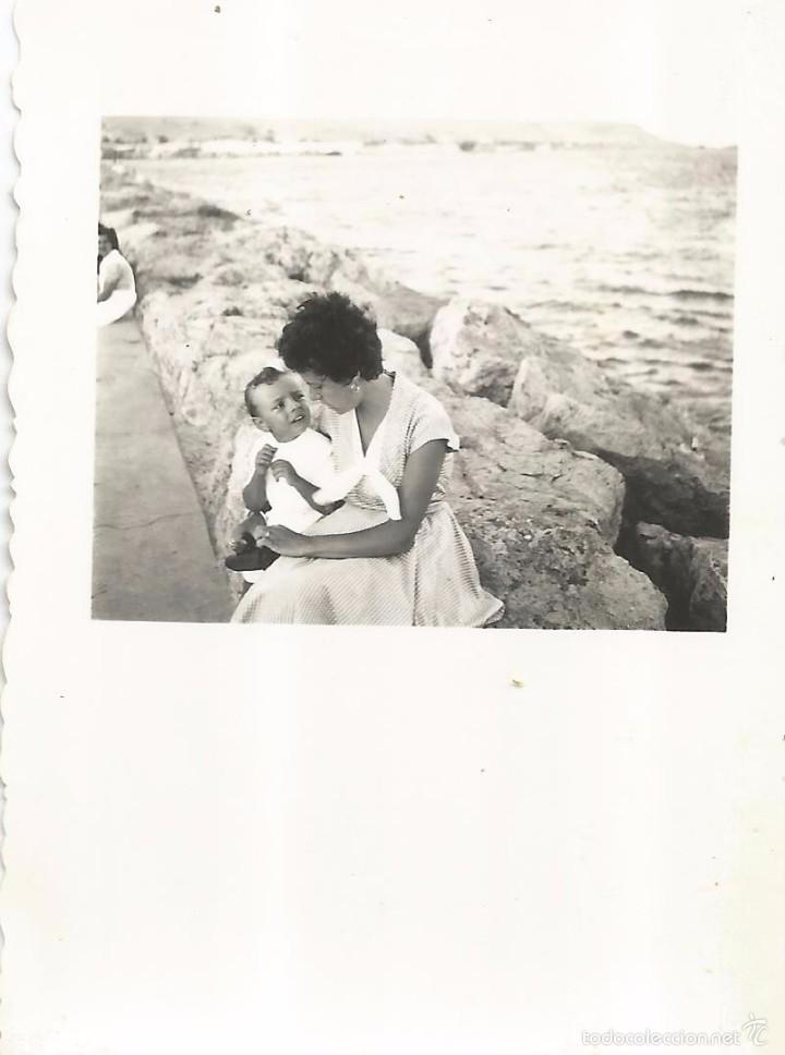 Fotografia antiga: ** SS02 - FOTOGRAFIA - SE&Ntilde;ORA CON UN NI&Ntilde;ITO