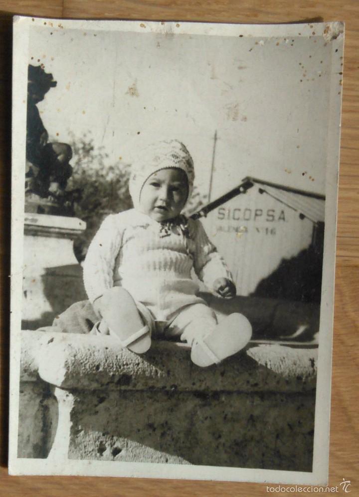 Fotograf&iacute;a antigua: NI&Ntilde;O JUNTO A SICOPSA - VALENCIA - Foto 1