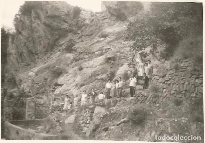 Fotograf&iacute;a antigua: ** SS801 - FOTOGRAFIA - GENTE EN EL MONTE - RF.C75