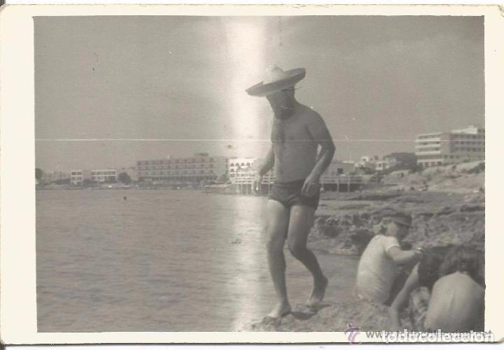 Fotografia antica: ** SS766 - FOTOGRAFIA - SE&Ntilde;OR JUNTO AL MAR - RF.C00