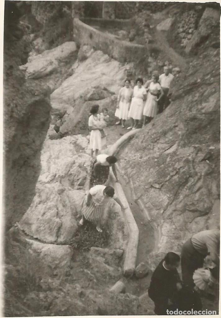 Fotografia antica: ** A485 - FOTOGRAFIA - GRUPO DE GENTE EN LA MONTA&Ntilde;A - RF. C75