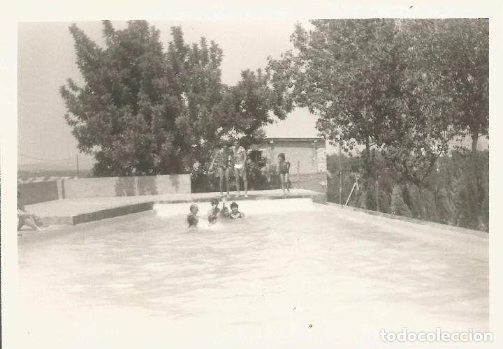 Fotografia antica: ** A543 - FOTOGRAFIA - PAISAJE- PISCINA - RF. C75