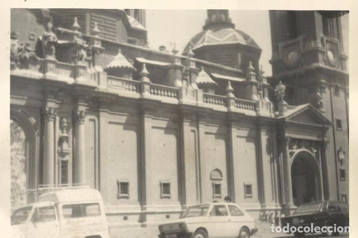Fotografia antica: ** A548 - FOTOGRAFIA - PAISAJE CON COCHES APARCADOS - RF. C75