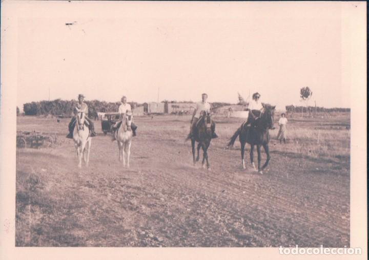Fotografia antica: FOTOGRAFIA ANTIGUA DE ALCALA LA REAL - JAEN, RECOLECCION TRILLA 11*8 CM. SPAIN. ESPAGNE ESPA&Ntilde;A