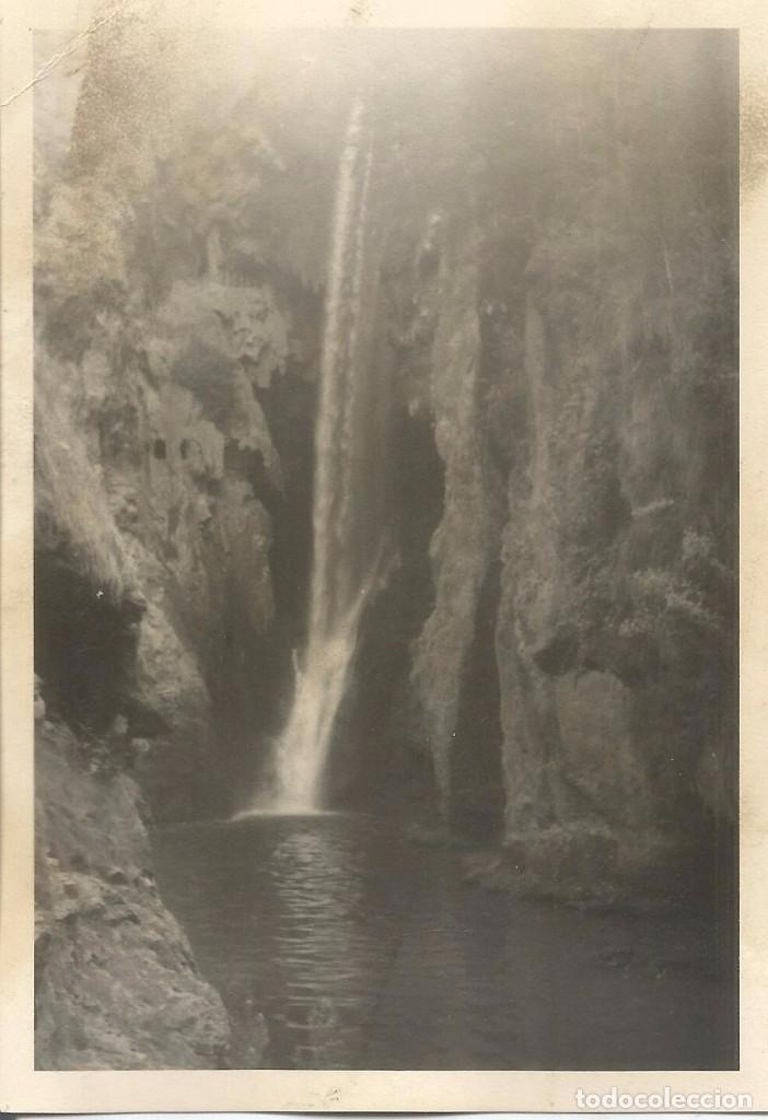 Fotograf&iacute;a antigua: ** A589 - FOTOGRAFIA - PAISAJE - CASCADA O SALTO DE AGUA - RF. C75