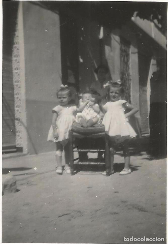 Fotografia antica: :::: AB84 - FOTOGRAFIA - TRES NI&Ntilde;ITAS