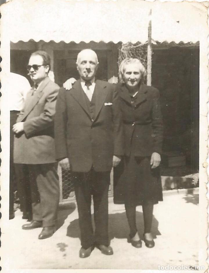 Fotografia antica: :::: AB94 - FOTOGRAFIA - ANCIANA PAREJA