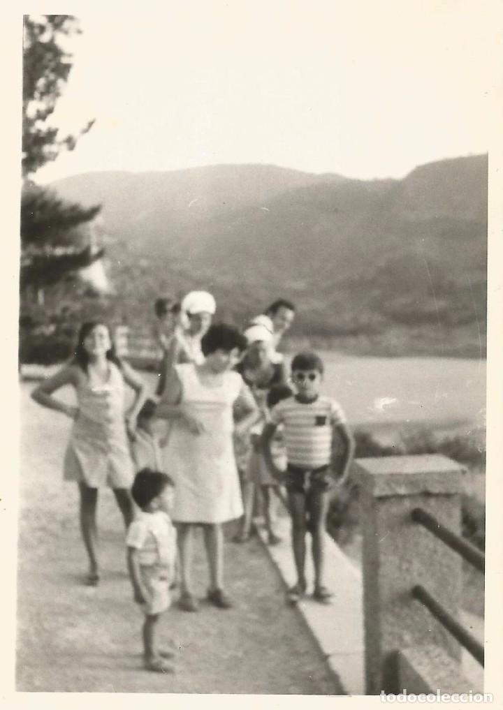 Fotografia antica: ** AB158 - FOTOGRAFIA - GRUPO FAMILIAR EN EL PANTANO DE LORIGUILLA - RF. C75