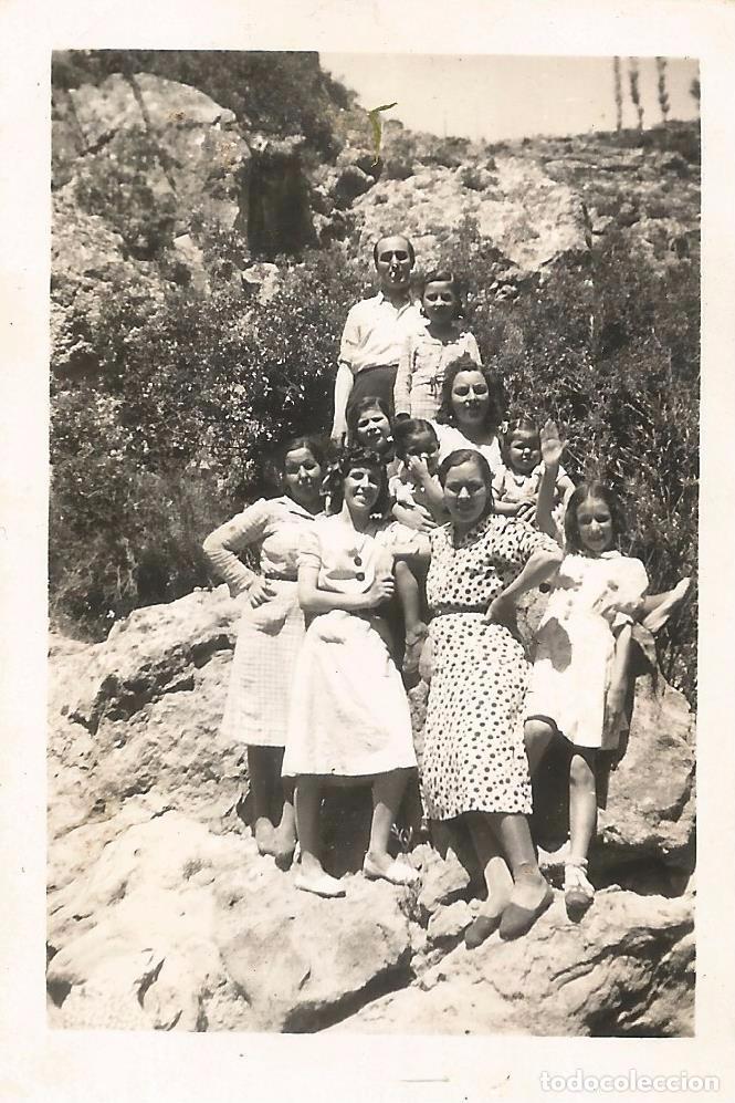 Antique Photography: ** AB222 - FOTOGRAFIA - GRUPO DE AMIGOS EN UN MONTE - RF. C00