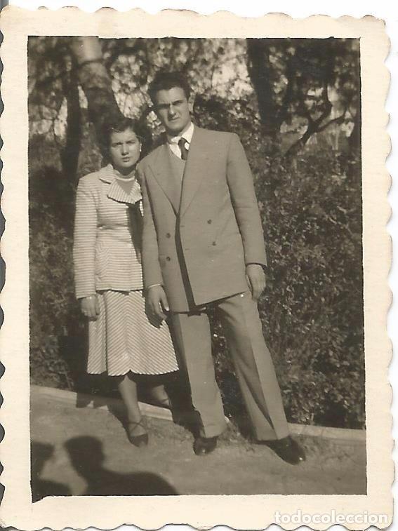 Fotograf&iacute;a antigua: ** FP372 - FOTOGRAFIA PEQUE&Ntilde;O FORMATO - PAREJA  - 6,3 X 4,5 CM. - RF. C75