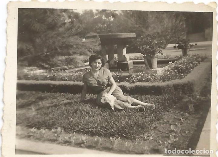 Fotograf&iacute;a antigua: ** FP375 - FOTOGRAFIA PEQUE&Ntilde;O FORMATO - BONITA JOVEN - 6 X 4,5 CM. - RF. C75