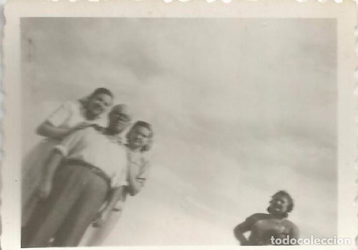 Antique Photography: ** FP413 - FOTOGRAFIA PEQUE&Ntilde;O FORMATO - TRES AMIGOS - 6,5 X 4,8 CM. - RF. C75