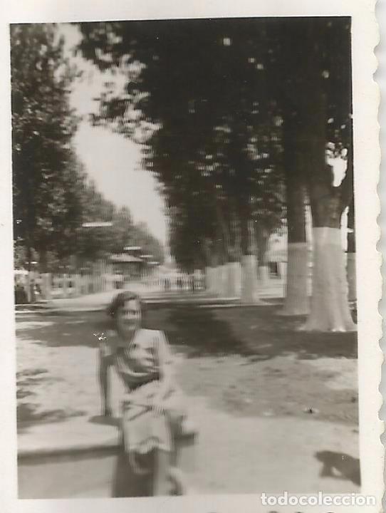 Antique Photography: ** FP415 - FOTOGRAFIA PEQUE&Ntilde;O FORMATO - SE&Ntilde;ORITA - 6 X 4,5 CM. - RF. C75