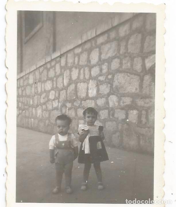 Alte Fotografie: ** FP425 - FOTOGRAFIA PEQUE&Ntilde;O FORMATO - BONITA PAREJITA - 6 X 4,5 CM. - RF. C75