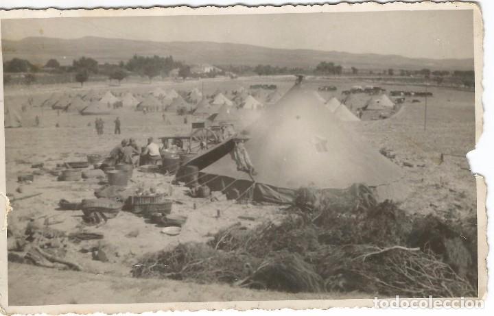 Alte Fotografie: ** AB322 - FOTOGRAFIA - CAMPAMENTO - RF. C75