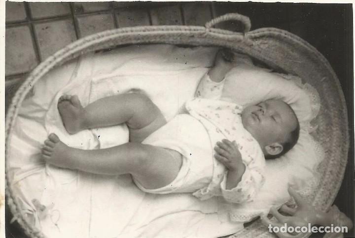 Fotograf&iacute;a antigua: ** AB418 - FOTOGRAFIA - NI&Ntilde;ITO DURMIENDO - RF. C00
