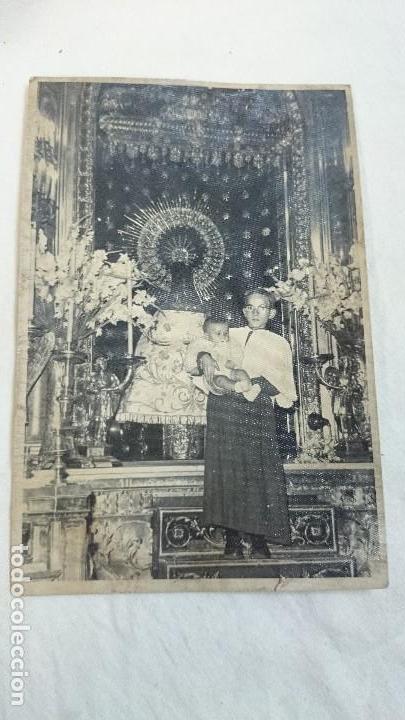 Fotograf&iacute;a antigua: ANTIGUA FOTOGRAF&Iacute;A DE LA VIRGEN DEL PILAR