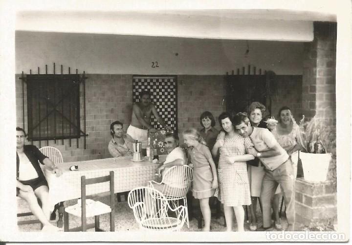 Fotografia antiga: *** AB482 - FOTOGRAFIA - GRUPO DE AMIGOS