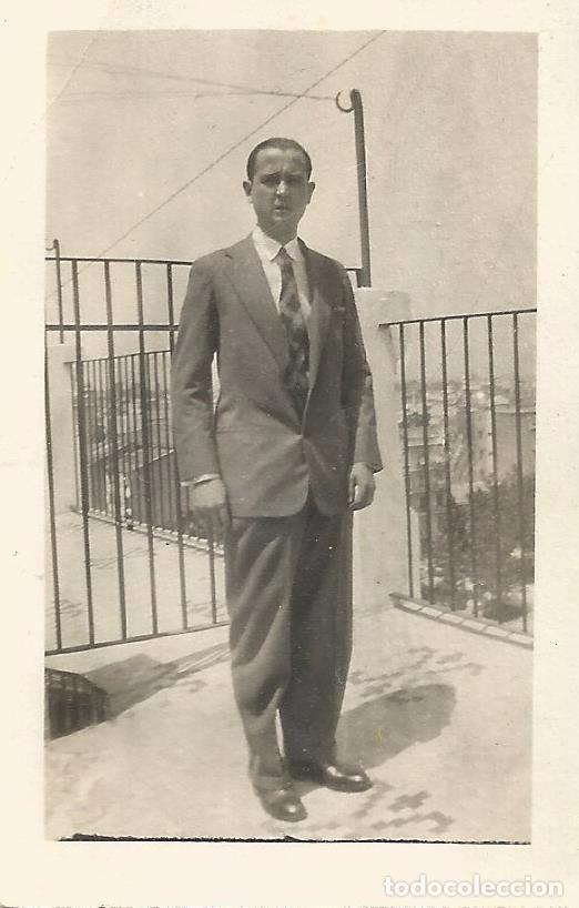 Fotograf&iacute;a antigua: *** FP469 - FOTOGRAFIA PEQUE&Ntilde;O FORMATO - SE&Ntilde;OR - 7 X 4,5 CM.