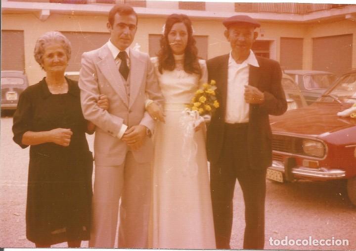 Antique Photography: == AB898 - FOTOGRAFIA - PAREJA DE NOVIOS CON FAMILIARES