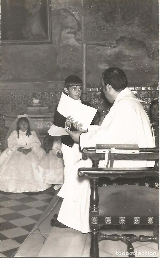 Fotograf&iacute;a antigua: *** AC11 - FOTOGRAFIA - NI&Ntilde;OS DE PRIMERA COMUNION