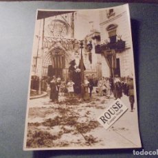 Fotografía antigua: VALENCIA - ANTIGUA FOTOGRAFIA - LA SALIDA PROCESION DE CORPUS DE LA CATEDRAL - REPORT.GRAF. VIDAL 