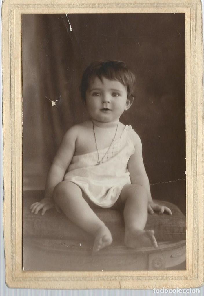 Fotografia antica: EXTRAORDINARIA FOTO-POSTAL ANTIGUA- UNA NI&Ntilde;A -  DE 1930