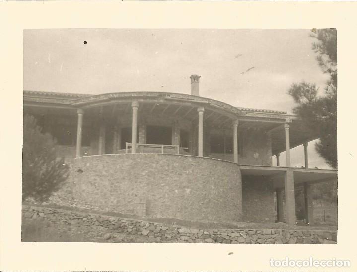 Photographie ancienne: *** AC332 - FOTOGRAFIA - PAISAJE - CHALET EN CONSTRUCCION