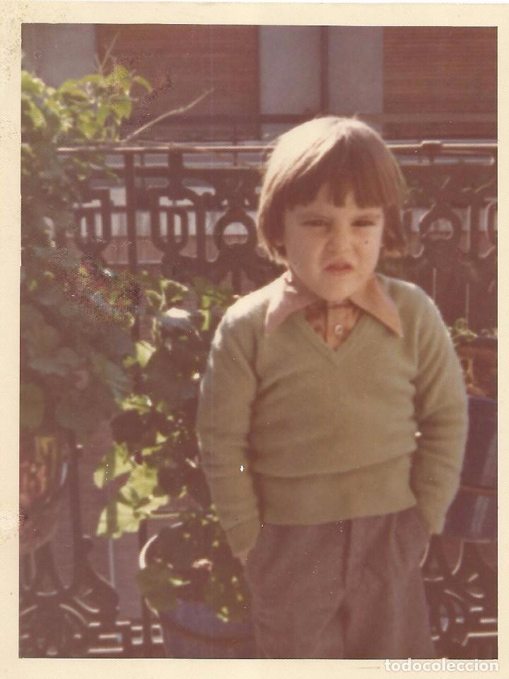Fotografia antiga: *** AC350 - FOTOGRAFIA - NI&Ntilde;ITO CON CARA DE ENFADADO