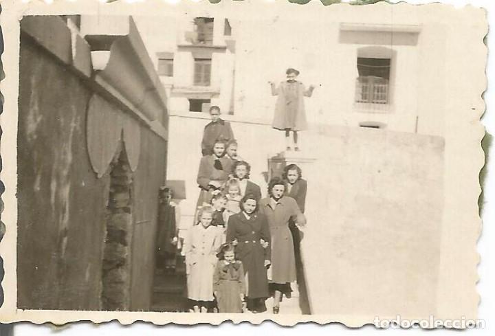 Fotografia antiga: ** FP424 - FOTOGRAFIA PEQUE&Ntilde;O FORMATO - GRUPO DE AMIGAS - 6,2 X 4 CM. - RF. C41