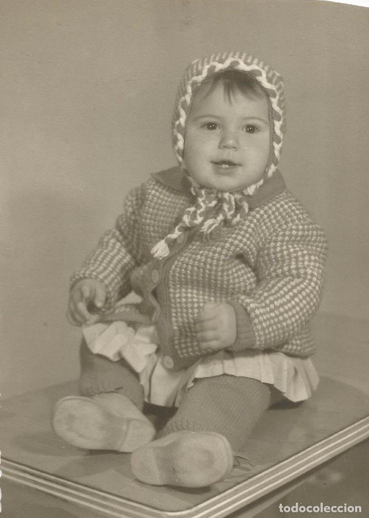 Alte Fotografie: :::: PV112 - FOTOGRAFIA - PRECIOSA NI&Ntilde;ITA - FOTO BERMAR - BURJASOT - 1963